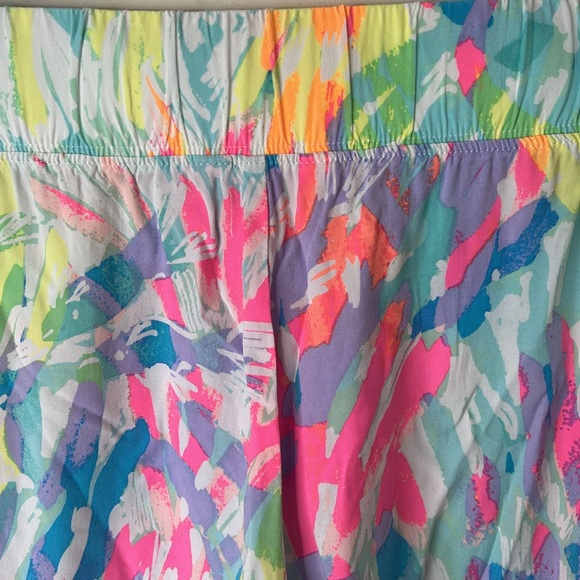Lilly Pulitzer Women's Bal Harbour Palazzo Pants Sparkling Sands Size Medium - Picture 6 of 15